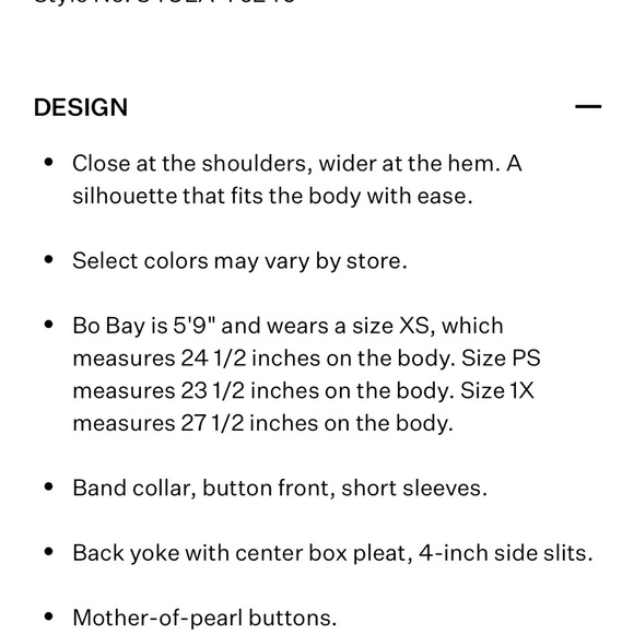 Eileen Fisher relaxed linen button down - Picture 8 of 9